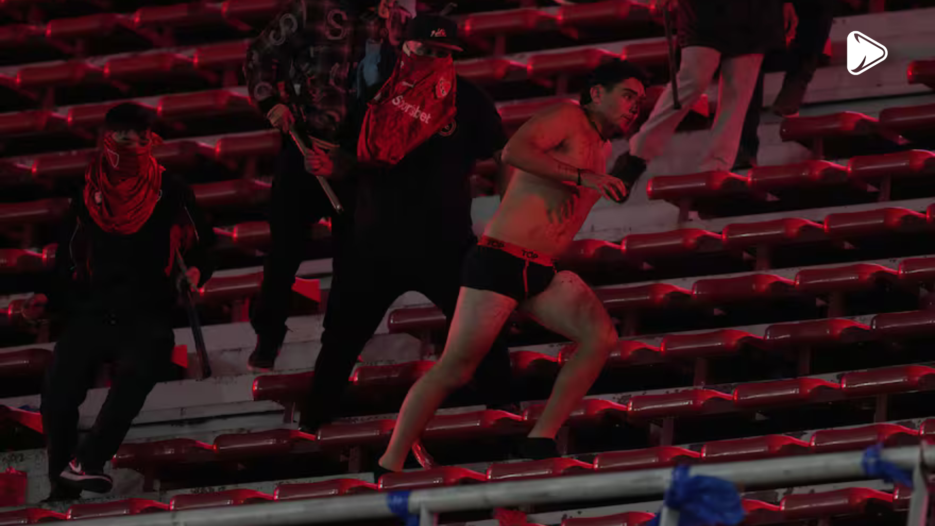 Cual es el parte de los heridos por la batalla campal en Independiente